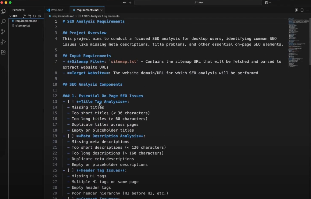 Copilot-generated requirements file