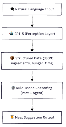 Process Overview on how the LLM-Powered Agent works.