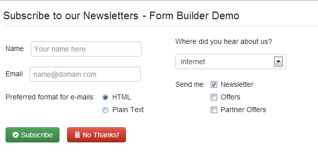 Bootstrap Form builder - Part 2