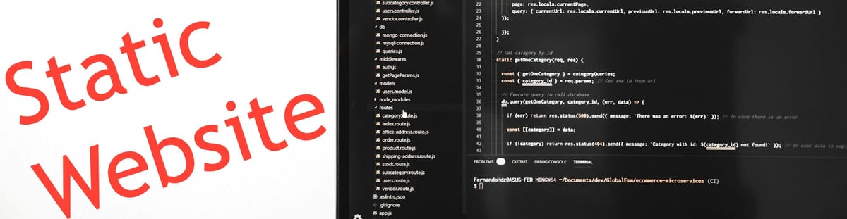 Going Static - Why I don't need dynamic pages