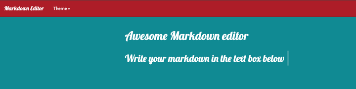 Markdown Editor